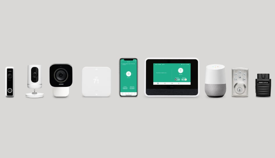 Vivint home security product line in St. Louis
